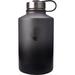 Orchids Aquae 24 oz Double Wall Vacuum Insulated Stainless Steel Water Bottle w/ Straw Stainless Steel in Gray/Black | 64oz | Wayfair