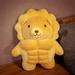 Children Gift Birthday Gift Plush Toys Soft Toys Toy Decorations Stuffed Animals Muscle Pig Bread Big Toy Muscle Lion Muscle Bear Toys LION 50CM