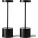 Brayden Studio® Angilique Metal Desk Lamp Metal in Black | 10.25 H x 3.15 W x 3.15 D in | Wayfair 56E064495D0B43EEB448B4ABF598EDD9