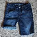 American Eagle Outfitters Shorts | American Eagle Denim Bermuda Shorts | Color: Blue | Size: 2