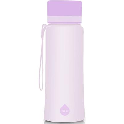 Trinkflasche EQUA "Plain Midnight", lila (transparent, lila), H:21cm, Tritan, Trinkflaschen, Tritan-Kunststoff, 600 ml Image