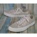 Converse Shoes | Converse Ctas White Gold Precious Metal Lo Women's 10 Egret Metallic 561647c | Color: Gold | Size: 10