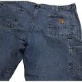 Carhartt Jeans | Carhartt Traditional Fit Workwear Jeans 40x 29 Carpenter Work Trousers Denim | Color: Blue | Size: 40