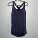 Athleta Tops | Athleta Racerback Built-In Bra Tank Top M | Color: Blue | Size: M