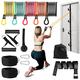 Door Anchor Strap for Resistance Bands - Heavy-Duty Multi-Loop Resistance Bands - Door Anchor, Up to 4 Anchor Points, Legs Ankle Straps for Resistance Training, Physical Therapy, Home Workouts