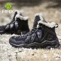 RAX – chaussures de randonnée en cuir pour homme et femme baskets d'extérieur imperméables pour