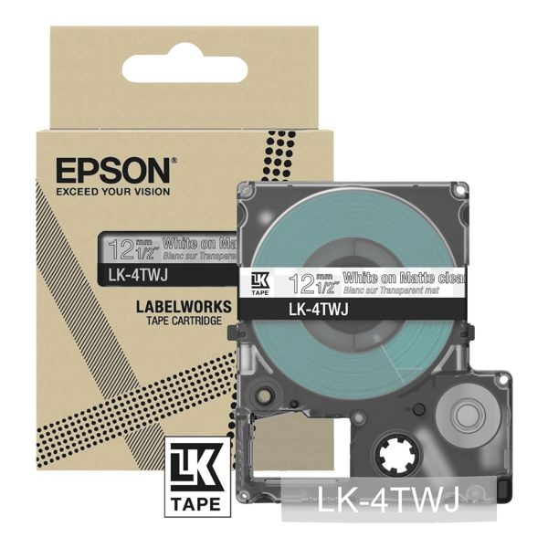Epson Beschriftungsband »LK-4LBJ« 12 mm weiß, 1.2 cm Image
