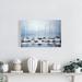 Boats At The Dock 2 - 12X18 Print On Canvas in Blue/White Begin Edition International Inc | 12 H x 18 W x 1.5 D in | Wayfair 2080-1218-CO119-1