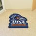 Blue/Orange 72 x 30 x 0.25 in Kitchen Mat - FANMATS UTSA_UTSA Roadrunners Mascot Rug Plastic | 72 H x 30 W x 0.25 D in | Wayfair 28126