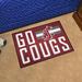 Red 30 x 19 x 0.25 in Kitchen Mat - FANMATS Washington State_Washington State Cougars Starter Mat Accent Rug - 19In. X 30In. Slogan Starter Mat Plastic | Wayfair