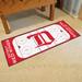 Red/White 72 x 30 x 0.25 in Kitchen Mat - FANMATS Detroit Red Wings_NHLRETRO Detroit Red Wings Rink Runner - 30In. X 72In. Plastic | Wayfair 35480