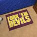 Red 30 x 19 x 0.25 in Kitchen Mat - FANMATS Arizona State_Arizona State Starter Mat Accent Rug - 19In. X 30In. Slogan Design Plastic | Wayfair