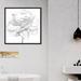 Oliver Gal White Gray Peony II - Graphic Art Canvas in Black/White | 31 H x 31 W x 1.2 D in | Wayfair 47084_30x30_CANV_BFL