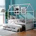 Harper Orchard Twin Storage Canopy Bed | 80 H x 42 W x 80 D in | Wayfair A544E731D70049398844247865DBCC61