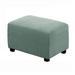 Rectangular Universal Chair Seat Cushion Sofa Ottoman Slipcover Dining Room Chair Cover Home Decoration Stool Protector Footrest Stool Cover 7-L