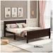 Alcott Hill® Aigris Full Platform Bed Wood in Brown | 36 H x 57 W x 83 D in | Wayfair 50FF7E654D8E494182FB344B21A0ED01