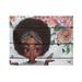 Apartment Tapestry Tapestry Wall Hanging Hooks Window Tapestry Wall Hanging Hanging Cloth Black Girl Starry Sky Background Cloth Living Room Wall Decor Hanging Towel Polyester Cloth Bedroom Home Dorm