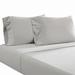 Eider & Ivory™ Caddigan Cotton Ultra Soft Bed Sheet Set, Prewashed Cotton in Gray | King | Wayfair C6DAE7267F3C4FB99A865A686952239F