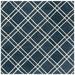 SAFAVIEH Himalaya HIM901N Handmade Navy / Silver Rug