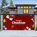 Christmas Outdoor Garage Door Tapestry Cloth Holiday Party Decoration Background Cloth Matching Hanging Cloth Multi Size