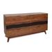 Loon Peak® Deenya 6 Drawer 59" W Dresser Wood in Brown/Red | 31 H x 59 W x 16.5 D in | Wayfair 5A4C6DCB9BAF482684B9F0CF7C1EE5AD