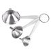 xinqinghao funnel kitchen three-piece mini stainless stainless steel steel funnel funnel kitchenÃ¯Â¼ÂŒdining bar white