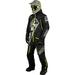 FXR M CX Lite Monosuit 23-Black/Black Camo/HiVis-XL