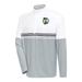 Men's Antigua White/Black Boston Celtics Bender Quarter-Zip Pullover Top