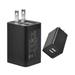 CJP-Geek 5V USB Port Dual USB Travel Wall Charger Power Supply For SONY SGPAC5V6 Xperia Tablet (excluding USB cable)