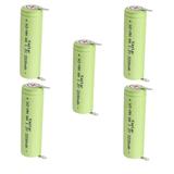 Kastar 5-Pack 1.2V 2200MAh Ni-MH Battery Compatible with Norelco WS400 WS600 PQ212 PQ222 RQ320 YS502 Remington Groomer / Trimmer F-4790 F-5790 F-7790 MS-280 MS-290 MS-5100 MS-5200 MS-5500 MS-5700