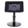 iPad Mini Stand for Tabletop Use Height Adjustable with Rotating and Tilting Bracket Covered Home Button Steel (Black) (IPKTMROTBK)