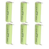 Kastar 6-Pack 1.2V 2200MAh Ni-MH Battery Compatible with Norelco WS400 WS600 PQ212 PQ222 RQ320 YS502 Remington Groomer / Trimmer F-4790 F-5790 F-7790 MS-280 MS-290 MS-5100 MS-5200 MS-5500 MS-5700