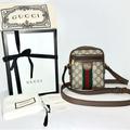 Gucci Bags | Gucci Ophidia Gg Messenger Small Shoulder Bag Brown | Color: Brown/Tan | Size: Small