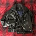 Free People Jackets & Coats | Free People Faux Leather Bomber Jacket Sz S | Color: Black | Size: S