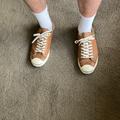 Converse Shoes | Jack Purcell Converse Men Sz. 12 Low Top Leather Upper, Rubber Sole,Tennis Shoes | Color: Tan | Size: 12