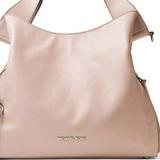 Michael Kors Bags | Michael Kors Devon Large Leather Hobo Shoulder Bag Tote Original Price $398 Pink | Color: Cream/Pink | Size: Os