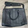 Coach Accessories | Coach Leather Briefcase | Color: Black | Size: Os