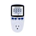 Watt Meter Power Meter Plug Home Electricity Usage Monitor Electrical Usage Monitor Consumption Energy Voltage Amps Kill Meter Tester with Backlight Overload Protection 7 Modes Display