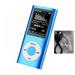 MP3 Player with Speaker FM Radio Earphone Multi-Colors Portable MP5 Mini Music Player Voice Recorder E-Book HD Screen