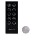 Replacement Remote Control RC10D for Edifier R2000DB Soundbar System Bookshelf Speakers Black