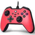 TERIOS Controller Kompatibel mit Xbox One/Xbox Series X/S/Windows10,Xbox One Wired Controller für Dual Vibration,3D-Joystick Kalibrierung,Turbo Funktion,Auswechselbare Gesichtsschale