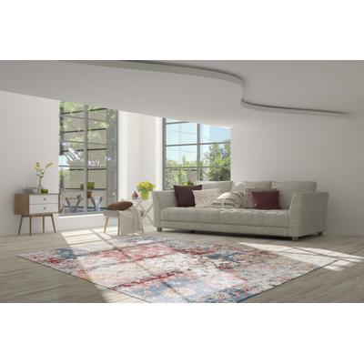 Teppich CALO-DELUXE "Emin 1003", bunt (multi), B:160cm H:10mm L:230cm, Baumwolle, Teppiche, reine Baumwolle, Wohnzimmer Image