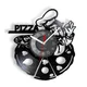 Horloge murale en vinyle de style pizza italienne montre de décoration intérieure montres de