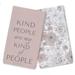 Red Barrel Studio® My Kind Of People Blush Tea Towel - Set Of 2 Cotton Blend in Pink | 25 H x 16 W in | Wayfair 11EF25EE913F4909B1E2D4EAF7673FAF