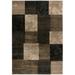 Rug Branch Contemporary Geometric Checkered Brown Beige Indoor Area Rug - 6x9