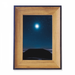 Moon Night Sky Photo Frame Exhibition Display Art Desktop Painting