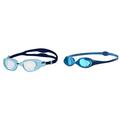 ARENA The One Junior Anti-Fog Schwimmbrille für Kinder & Spider Junior Anti-Fog Schwimmbrille für Kinder, Schwimmbrille mit UV-Schutz, Selbstjustierender Nasensteg, Hypoellergene Silikon Dichtungen