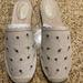 Kate Spade Shoes | Kate Spade Rosie Embroidered Pineapple Flat Mules Slide | Color: Cream/Tan | Size: 10