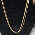 Nine West Jewelry | Nine West Vintage Gold Tone Necklace | Color: Gold | Size: 15” With 2” Extender