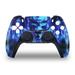 Skin for PS5 Controller Vinyl Playstation 5 Gamepad Decal Wireless DualShock 5 Remote Decal vinilo CalcomanÃ­a - Blue Deamon